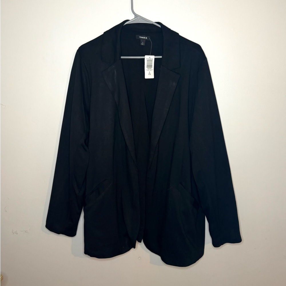 Torrid Classic Black Blazer